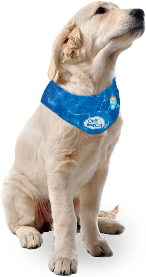 ALL FOR PAWS Chill Out Ice Bandana, Large Size