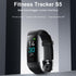 Fitness Tracker with Heart Rate Monitor, Step Counter, Smart Watch, Sleep Monitor, IP68 Health Tracker