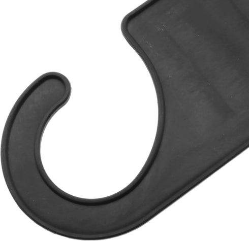 RLECS 10pcs Black Plastic Clothes Hanger for Small Pets, Dog, Puppy, Cat, Kitten Clothing Hangers, 6x7 Size