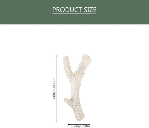 Aquarium Filtration Stones, Bag of Coral Bone Filtration Media for Fish Tank Decorative Gravel
