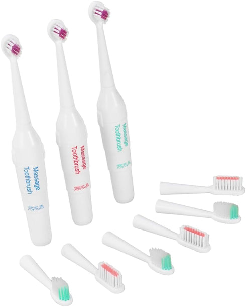 UPKOCH PET Electric Toothbrush for Dogs Waterproof Portable Rechargeable Electric Brush Soft