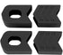 VGEBY 1 Pair Silicone Crank Protector, Crank Case Cover Sleeve Arm Boot for Bike Accessory