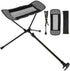 LSLANSOON Folding Attachable Footrest Leg Rest Camping Chair Accessories for Reclining Swing Chair