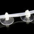 10 Pcs Aquarium Suction Cups, Reusable Clips with Ultra Strong Suction Force for Airline Tubing/Hose (Clear)