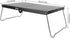 Jwthee Folding Camping Table,Compact Stainless Steel Portable Folding Beach Table Ultralight Camping Side Table