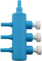 Air Manifold 8mm to 4mm - 3 Way Outlet Air Flow Distributor for Aquarium Air Pump Hose Splitters