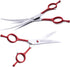 LovinPet 6CR Dog Grooming Scissors - Curved Safety Blunt-tip Scissors for Dogs & Cats, Left/Right-Handed