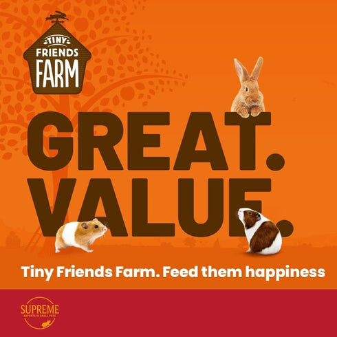 Supreme Petfoods Tiny Friends Farm 2-Pack Tasty Mix, Reggie Rat and Mimi Mouse, 2 Pounds Each