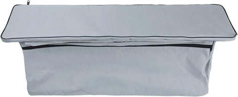 FABULETTA 420D 85cm) Bench Seat Cover for Inflatable Boat, Oxford Bench Seat Protector with Storage Pocket, Waterproof