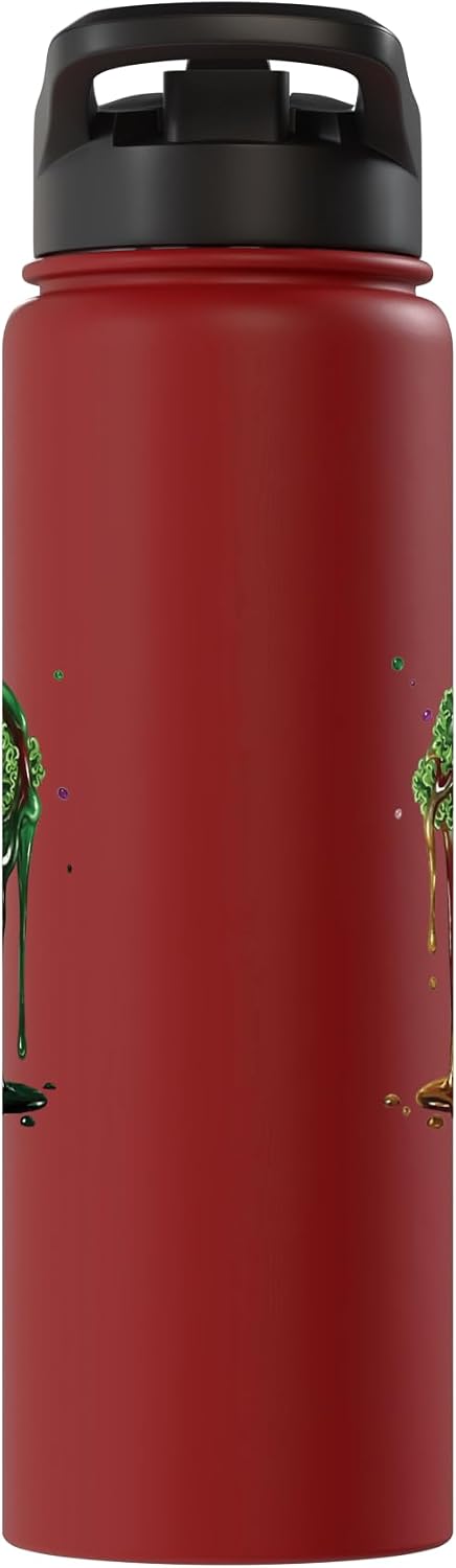 Kale Food Kale Stainless Steel Insulated Water Bottle