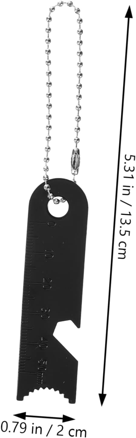 Toddmomy 10pcs Flint Scraper, Manganese Steel, Black, Portable for Man Vs. Wild