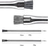 2pcs Stainless Steel Aquarium Algae Brush, Fish Tank Landscaping Stone Cleaner.