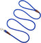 Small Dog Leash, Lightweight Strong Nylon Rope 1/4" by 6/8/10 FT, Bright Classic Leash for Small Pets (6ft, Dark Blue)