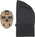 Tactical Full Face Protection Wild Mask with Hood Scarf and Night Vision Adapter Base