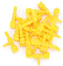 Zerodis 20Pcs Aquarium Airflow Control Valve, Plastic Fish Air Pump Regulating Valves for 4mm Tube
