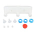 3 Pacifier Small Animal Milk Feeder, Goat Feeder Puppy Feeding Bottles Piglet Puppy Baby Lamp Goat Nipples for Feeding