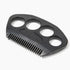 The Fur Hero, Grooming Comb with Embedded Razor Blade for Tangles, Mats, and Eye Gunk, Easy Bonding Experience, Black