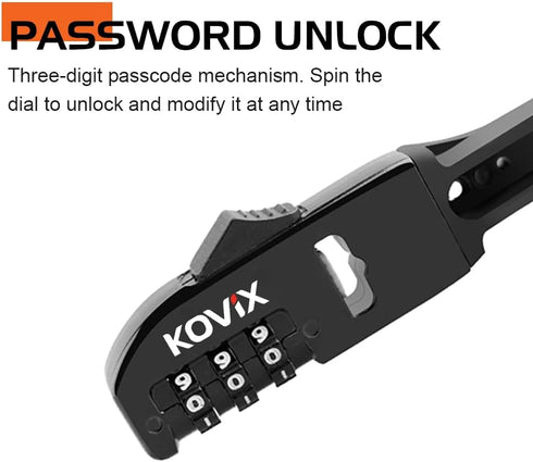 Kovix Zip Tie Cable Lock for Locking Bike & Accessories