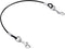 Dog Tether for Car, Pet Dog Car Seat Belt Restraint, Chew Proof Safety Tether Cable with Double Hook (39 Inch)