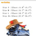 Pet Cowboy Costume Clothing with Hat for Small Dog Cat Halloween Party, Size S