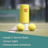 Tennis Ball Saver for Pressurized Tennis Ball Storage, Keeps Balls Bouncing Like New