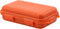 Waterproof Hard Case, Shockproof Outdoor Survival Storage Box, Universal Sealed Container with Foam, Orange