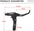 FOMTOR Universal Aluminum Alloy Bike Brake Levers - 2.5 Finger and 4 Fingers Length for Mountain Bike