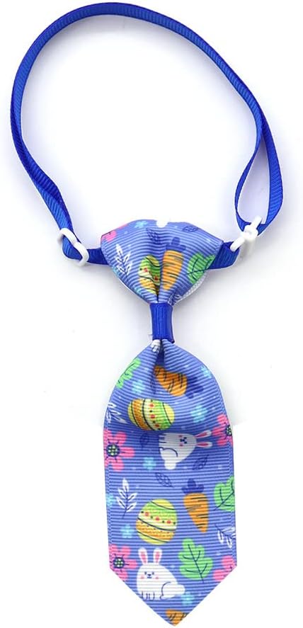 Easter Dog Necktie Bow Ties Collar, Pet Bowtie for Puppy, JPE06 (I)