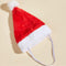 Yahpetes Dog Cat Pet Santa Hat - 4 Pcs Christmas Santa Claus Hat, 5.5"X7.8" for Puppy, Kitten, Small Dogs