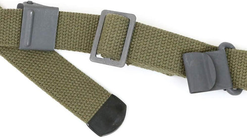 Green Web Sling M1 Garand US GI Pattern, Two Point OD Cotton, Made in USA