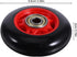 HONITANO 4Pcs Fitness Roller Wheels for Gym Equipment Plastic Pulley Replacement for Treadmills Stationary Bikes Smooth