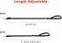 6FT/10FT Adjustable Dog Leash, Nylon Leashes for Medium Large Dogs (6FT, Pink)