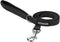 Voyager Reflective Dog Leash with Neoprene Handle, 6ft Long, Supports Small, Medium, Large Breed Puppies, Black