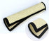 Cat Scratcher Mat, Natural Sisal 2 Pack Thin Scratcher Mats with Velcro for Protecting Furniture (16X12 and 12X6 in)