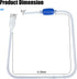 AQUANEAT Fish Tank Water Changer, Aquarium Vacuum Siphon, Gravel Cleaner, Hand Pump
