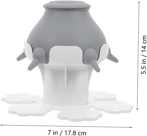 Multi-Puppy Feeding Station - Silicone Dog Feeder with Nipple Pacifiers