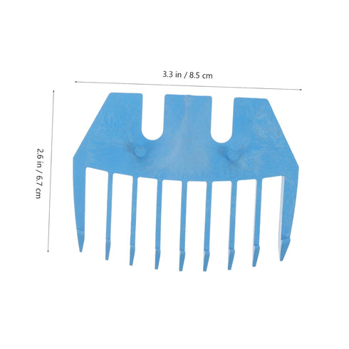 2pcs Electric Wool Shears Accessories - Goat Trimmer Electric Razor Shaver Guide for Sheep Grooming Clippers, Plastic