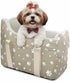 Cullaby Dog Car Seat for Small Dogs (Under 15 lbs) Center Console