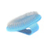 Emours Dog Grooming Brush, Pet Shampoo Bath Brush, Soothing Massage Rubber Comb with Adjustable Ring Handle for Dogs