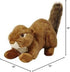 Fluff & Tuff SQUEAKERLESS Red Squirrel Toy