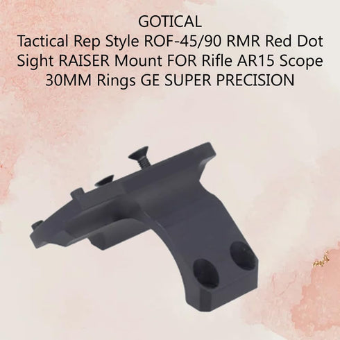 Ruggedized Miniature RMR Red Dot Reflex Sight Mount Base for Compact ACOG Reflex Mount Sight