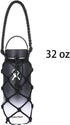Water Bottle Carrier Strap, Wine Cup Holder for Sports Bottle Sling, Fits 17-25oz, 32oz-40oz, 64oz