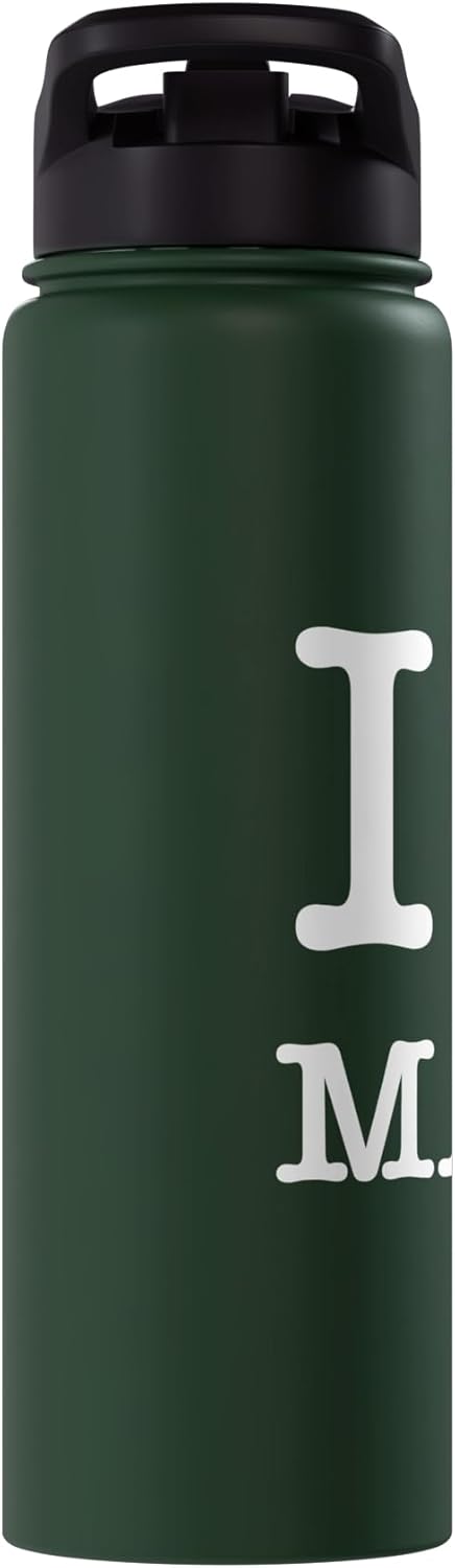 Playful Mayonnaise Designs for Mayo Enthusiasts For the unique mayonnaise lovers: 'I Love MAYO_white text Stainless