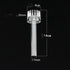 2pcs Aquarium Oil Skimmer, Acrylic Oil Removal Fish Tank Control Valve Inlet and Outlet Pipe Degreasing Basket
