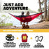 Wise Owl Outfitters Hammock for Camping - Double Hammocks Gear for Outdoors Backpacking