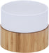 Billie Elevated Ceramic Pet Bowl with Bamboo Stand - Brown