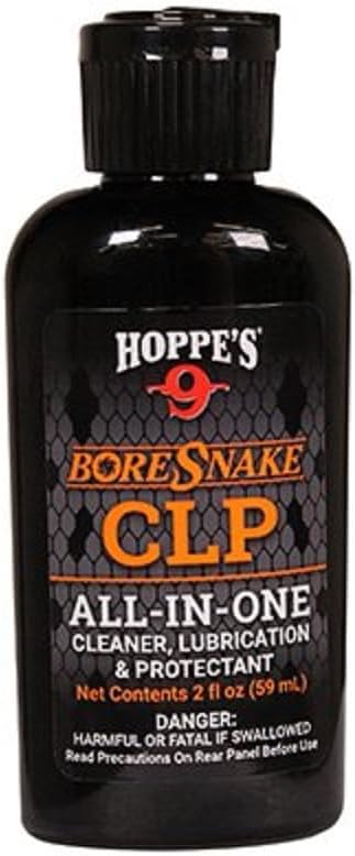 Hoppe's HSO Boresnake CLP All-In-One Oil, 2 oz Squeeze Bottle
