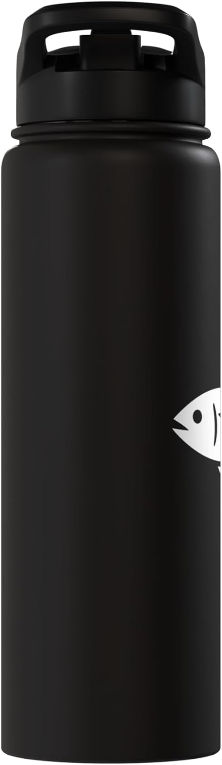 Tuna Fishing Apparel & Gifts Tuna Fishing Big Game Fisherman Fish Stainless Steel Insulated Water Bottle
