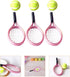 STOBOK Kids Mini Toys Badminton Set, Mini House Tennis Set, Miniature Tennis Racket Photography Props