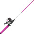 Zebco Roam Spincast Reel and Fishing Rod Combo, 6-Foot 2-Piece Fiberglass Pole with ComfortGrip Handle
